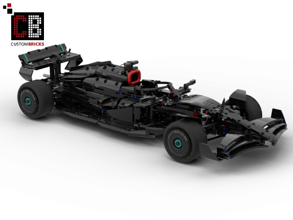 Custom 42171 RC Umbauanleitung F1 Rennauto schwarz
